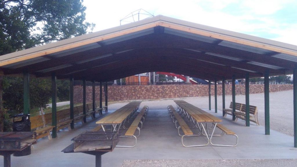 Pavilion Rental at Keystone Lake RV park Mannford OK