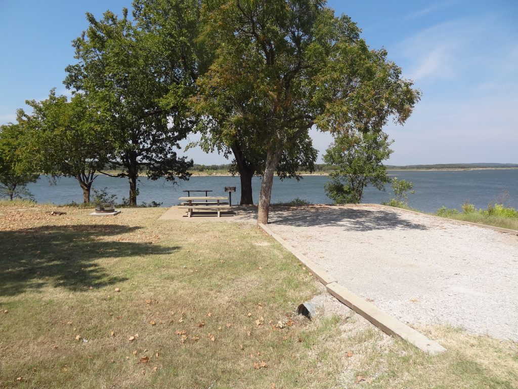 Tent Site Keystone Lake Tulsa Oklahoma